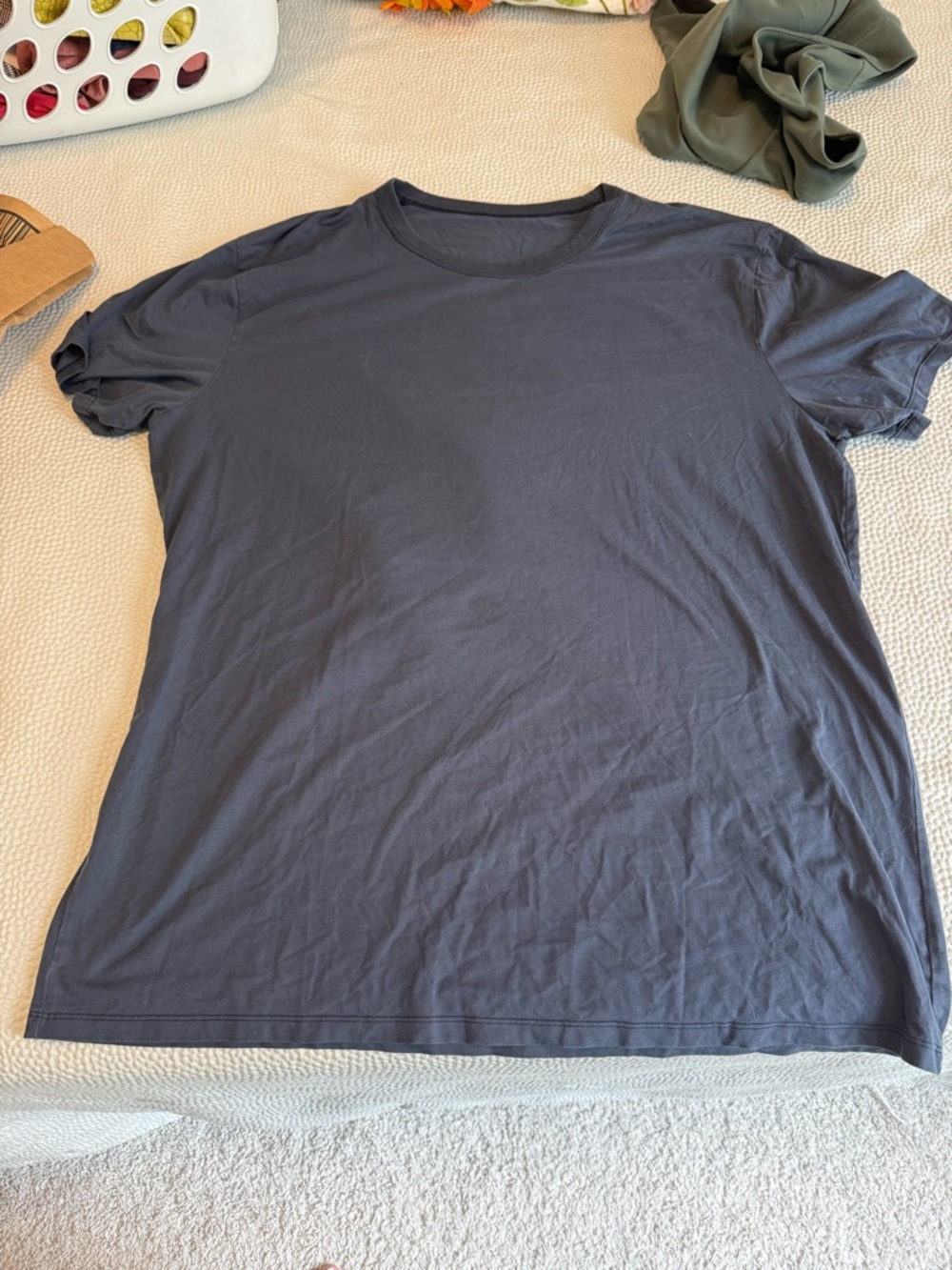 Lululemon Men's Classic Crew Neck T-Shirt - Blue Gray